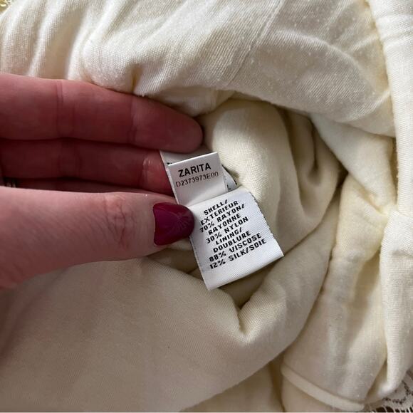 Diane Von Furstenberg Zarita lace Mini dress ivory - 4 - Picture 13 of 13